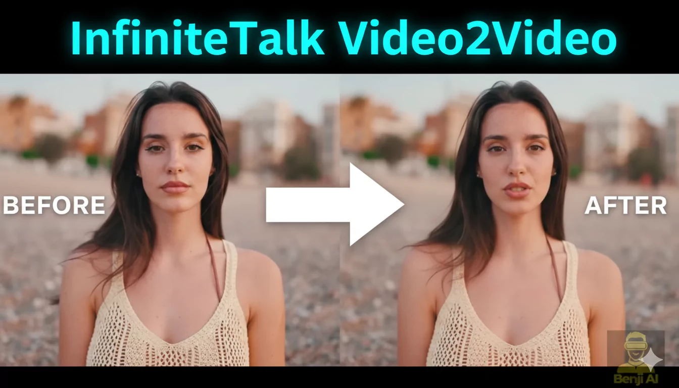 InfiniteTalk Video2Video Example